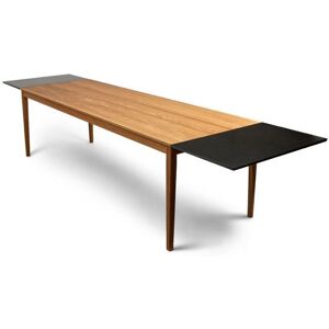 Sibast Furniture No 2 Table m. tillægsplader 200x95 cm - White Oak Oil