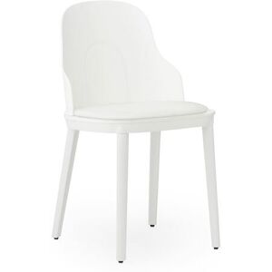 Normann Copenhagen Allez Chair Upholstery PP Outdoor SH: 45,5 cm - White / Canvas