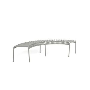 HAY Palissade Park Bench Incl. Middle Leg L: 218 cm - Sky Grey