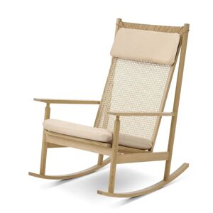 Warm Nordic Swing Rocking Chair H: 103 cm - Oak/Nature