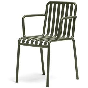 HAY Palissade Arm chair SH: 45 cm 2 Stk. - Olive