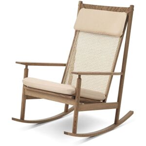 Warm Nordic Swing Rocking Chair H: 103 cm - Teak/Nature