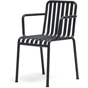 HAY Palissade Arm chair SH: 45 cm 2 Stk. - Anthracite