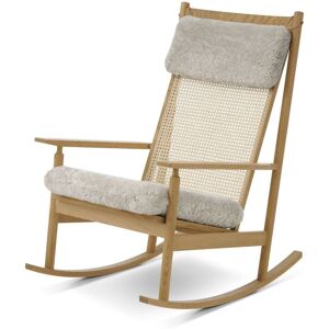 Warm Nordic Swing Rocking Chair H: 103 cm - Oak/Moonlight