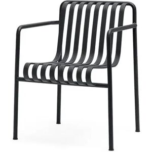 HAY Palissade Dining Arm Chair SH: 45 cm 2 Stk. - Anthracite