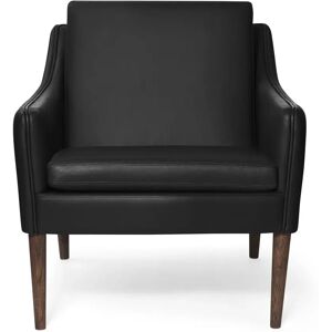 Warm Nordic Mr. Olsen Lounge Chair SH: 46 cm - Smoked Oak/Black