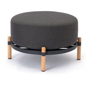 Mindo 107 Foot Stool Ø: 64 cm - Dark Grey