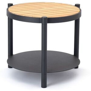 Mindo 107 Side Table Ø: 50 cm - Dark Grey