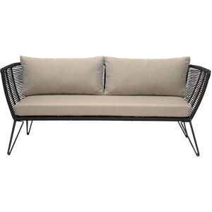 Bloomingville Mundo Sofa L: 175 cm - Metal/Sort