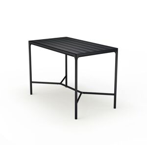 HOUE Four Bar Table 90x160 cm - Aluminium Lamellas / Black