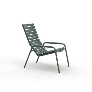 HOUE ReCLIPS Lounge Stol H: 59 cm - Grøn / Aluminium