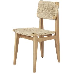 GUBI Gascoin Outdoor C-Chair Dining SH: 47 cm - Teak/Flet