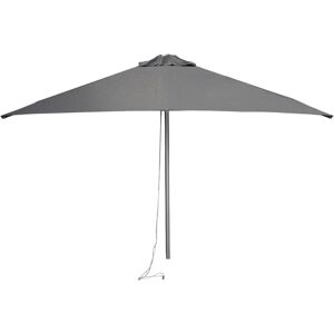 Cane-line Outdoor Habour Parasol Ø: 200 cm - Anthracite M/Parasolfod M Hjul 54x54 cm - Slate Black