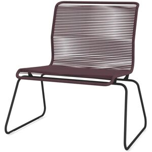 Montana Panton One Lounge Stol SH: 40 cm - Black/Marcel