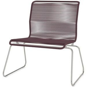 Montana Panton One Lounge Stol SH: 40 cm - Stainless Steel/Marcel