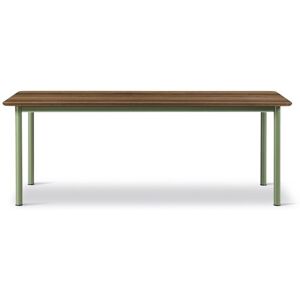 Fredericia 6631 Plan Bord 200x100 cm - Røget Eg/Modernist Green