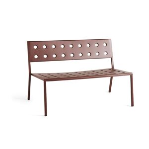 HAY Balcony Lounge Bench L: 113,5 cm - Iron Red