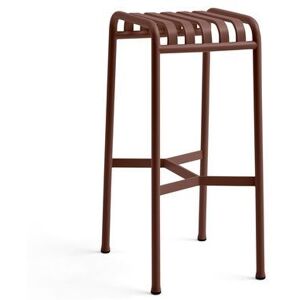 HAY Palissade Bar Stool H: 78 cm - Iron Red