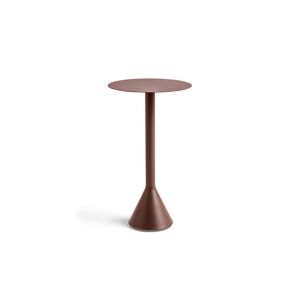 HAY Palissade Cone Table High Ø: 60 cm - Iron Red