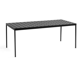 HAY Balcony Table 190x87x74 - Anthracite OUTLET