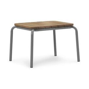 Normann Copenhagen Outdoor Vig Robinie Bord 55x45 cm - Grå