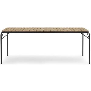 Normann Copenhagen Outdoor Vig Robinie Bord 90x200 cm - Sort