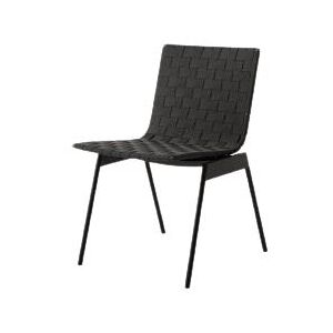 &Tradition Ville AV33 Andersen & Voll Outdoor Side Chair SH: 46 cm - Warm Black