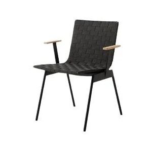 &Tradition Ville AV34 Andersen & Voll Outdoor Armchair SH: 46 cm - Warm Black