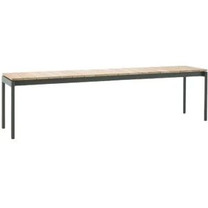 &Tradition Ville AV28 Andersen & Voll Outdoor Bench 40x180 cm - Bronze Green/Teak