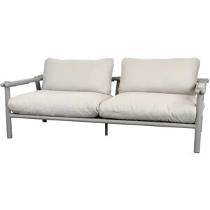 Cane-line Outdoor Sticks 2-Seater Sofa B: 194 cm - Taupe/Sand