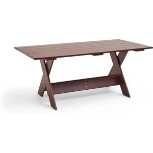 HAY Crate Dining Table 180x89,5 cm - Iron Red