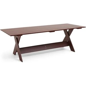 HAY Crate Dining Table 230x89,5 cm - Iron Red