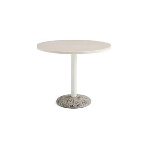 HAY Ceramic Table Ø: 90 cm - Warm White FORUDBESTIL: AUGUST