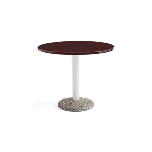 HAY Ceramic Table Ø: 90 cm - Bordeaux FORUDBESTIL: AUGUST