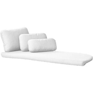 Cane-line Outdoor Savannah Daybed venstre modul, hyndesæt - White