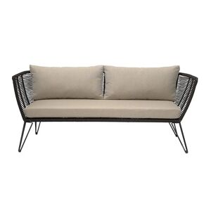 Bloomingville Mundo Sofa L: 175 cm - Metal/Sort