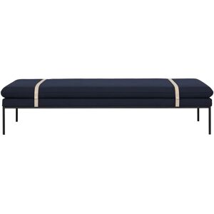 Ferm Living Turn Daybed Fiord L: 190 cm - Solid Dark Blue