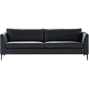 Mogens Hansen MH 272 3 Pers Sofa L: 222 cm - Odin Læder / Sort