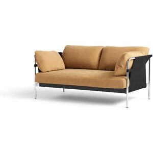 HAY Can 2 Seater L: 172 cm - Linara 142 / Chromed Steel