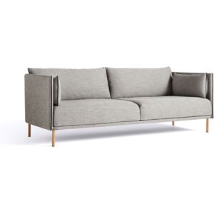 HAY Silhouette 3 Personers Sofa Mono L: 212 cm - Ruskin 33 / Black