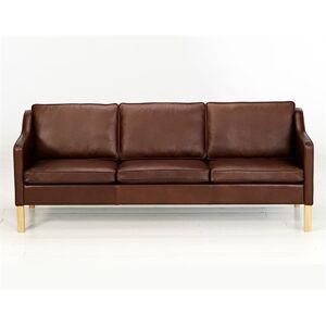 Mogens Hansen MH495 Sofa 2,5 Pers L: 179 cm - Mørkebrun / Premium Læder