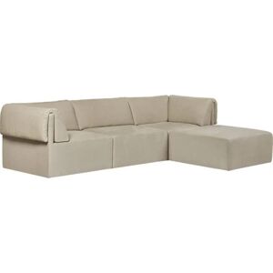 GUBI Wonder sofa 3-pers. med chaiselong - Stof Bel-Lino