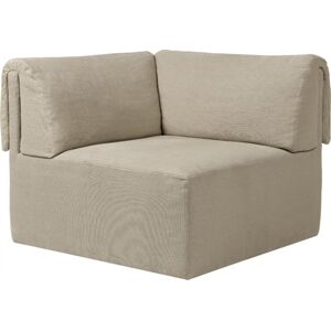 GUBI Wonder sofa module 95 x 95 cm corner - Stof Bel-Lino