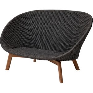 Cane-line Outdoor Peacock 2-pers. sofa - Dark Grey