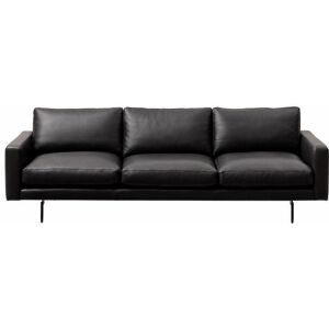 Wendelbo Edge V.1 3 Pers. Sofa L: 240 cm - Black Faith Leather