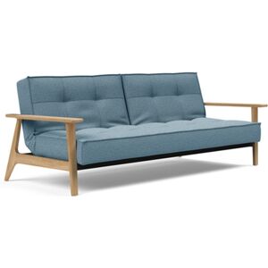 Innovation Living Splitback Frej Sovesofa L: 232 cm - Eg/Mixed Dance Light Blue