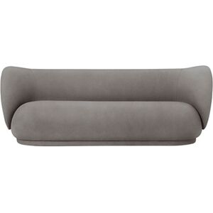 Ferm Living Rico 3 Personers Sofa Brushed L: 210 cm - Warm Grey