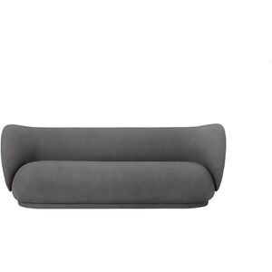 Ferm Living Rico 4 Personers Sofa Brushed L: 260 cm - Warm Grey