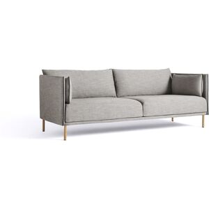 HAY Silhouette 3 Personers Sofa Mono L:212 cm - Ruskin 33 / Oiled Solid Oak