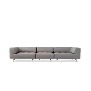 Fredericia 450 Delphi 3 Pers. Sofa L: 325 cm - Fiord 171/Aluminium